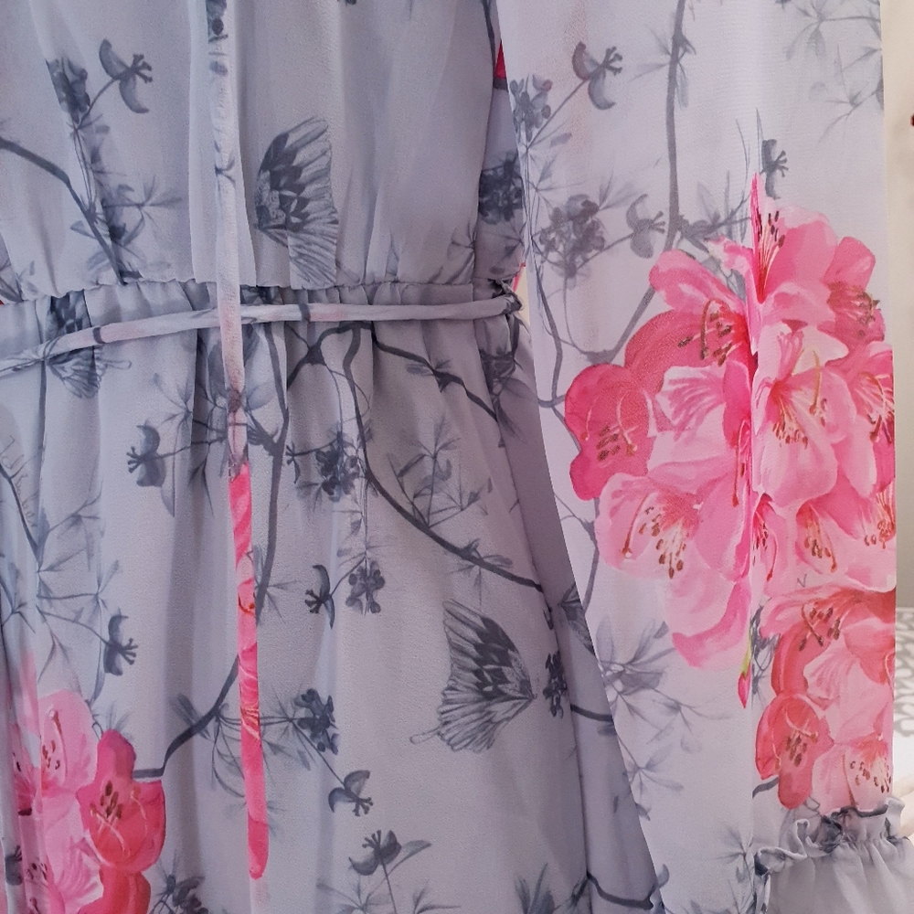 🍒NWT🍒 TED BAKER RUFFLE DRESS - Picture 7 of 11